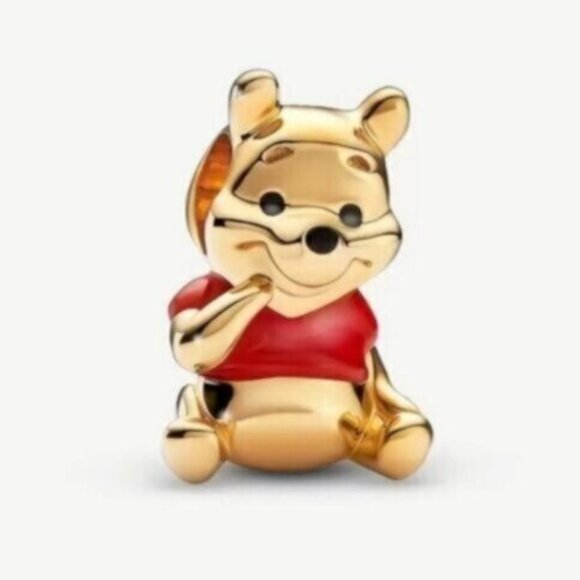 NEW Pandora Disney Winnie the Pooh Bear Charm - Picture 1 of 5